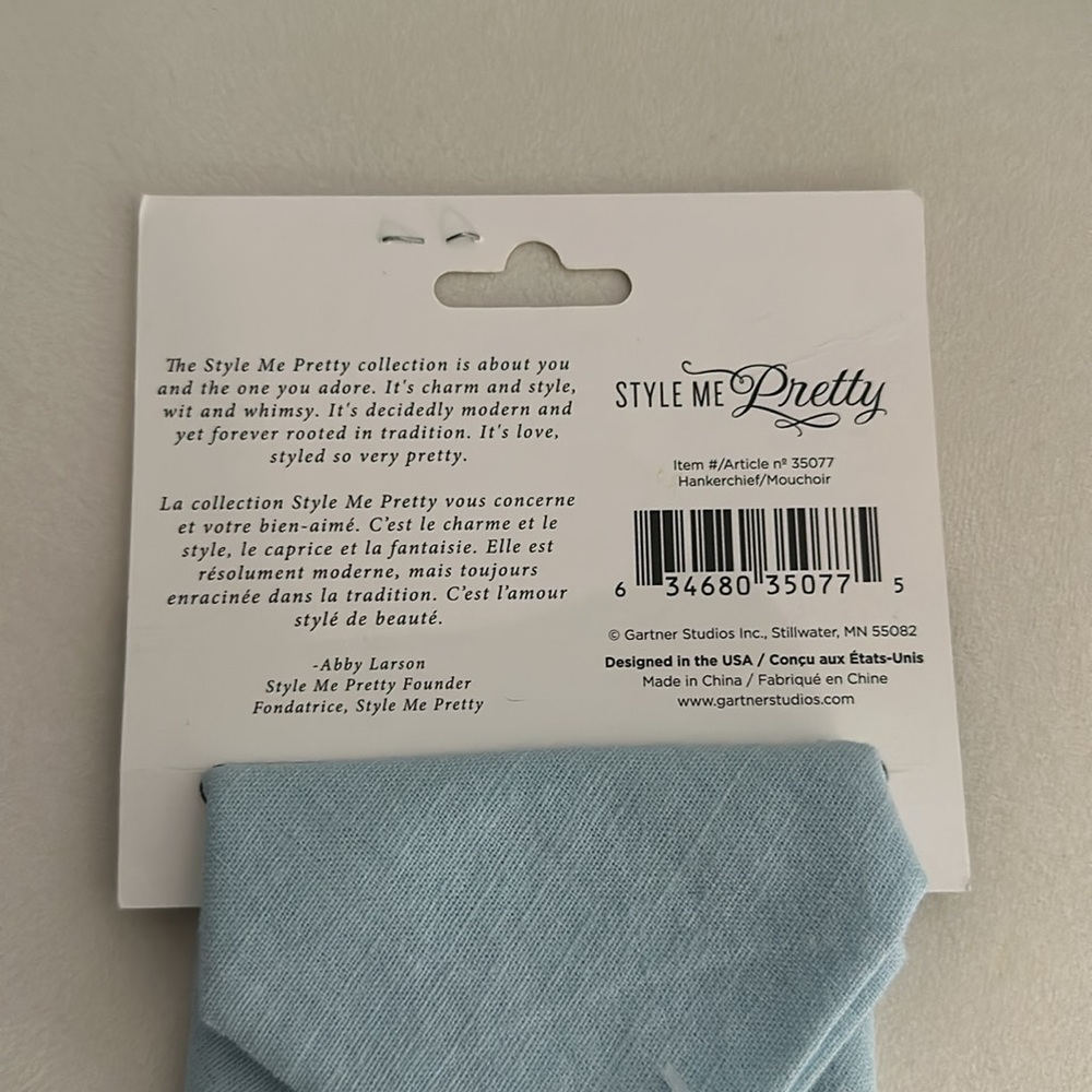 NWT I Do Wedding Handkerchief - Picture 5 of 5